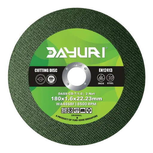 [T41-WA180x1.6x22.23MM] Dayuri AGX Cutting Disc 180 